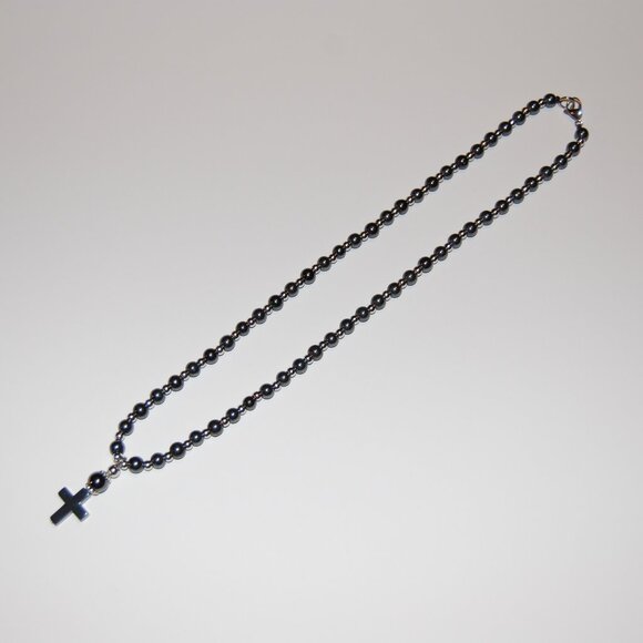 Cross Necklace,Magnetic Necklace,Cross Magnetic Necklace,Healthy Necklace - Picture 2 of 4